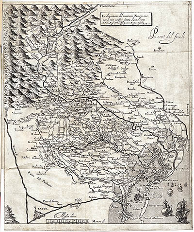 La mappa Il Territorio Trevigiano del Bonifacio